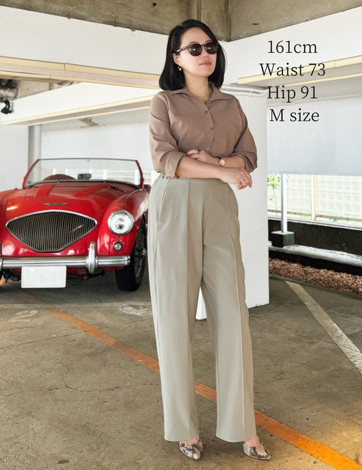 【日本製生地】撥水ストレッチパンツ - SERPENTINA ONLINE STORE
