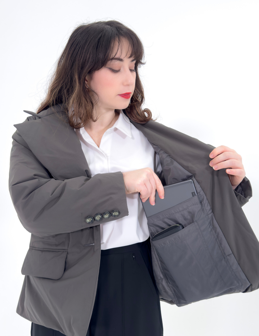 【FLAREⓇBALL】ヒートステッチレスコート【ウォッシャブル】