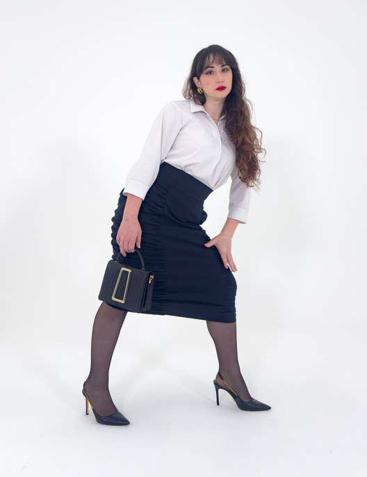 サイドギャザータイトスカート