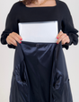 SERPENTINA 【日本製生地】撥水オーバーパートナージャケット【セットアップ可能】 ネイビー ディティール