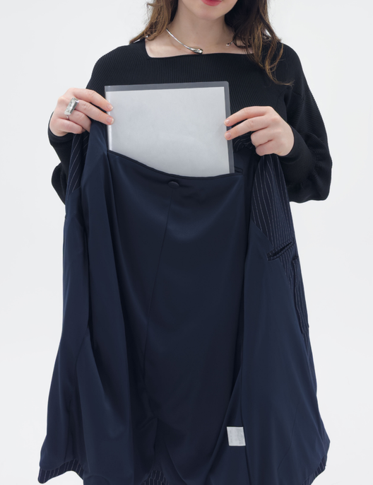 オーバーストライプパートナージャケット【セットアップ可能】