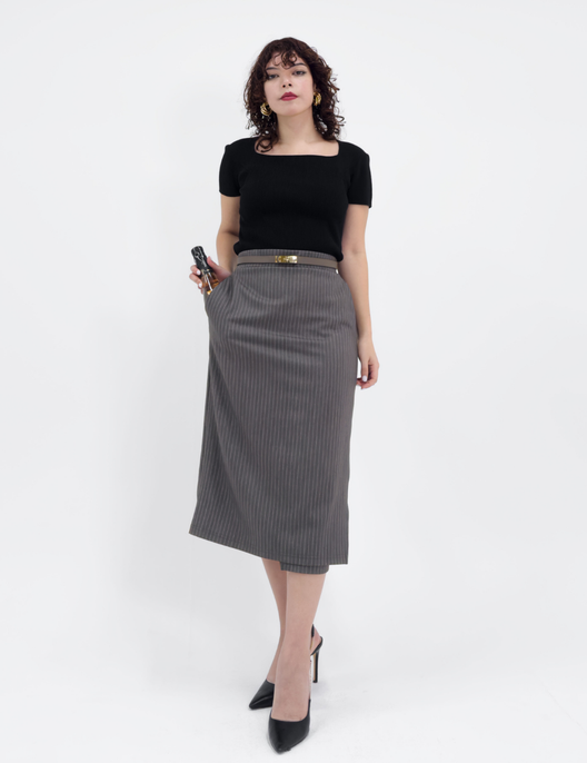 ストライプラップライクスカート｜SERPENTINA – SERPENTINA ONLINE STORE