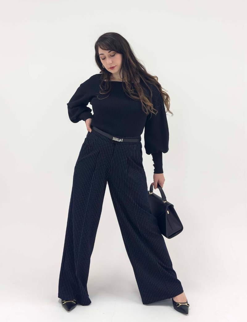 ストライプパートナーパンツ【セットアップ可能】